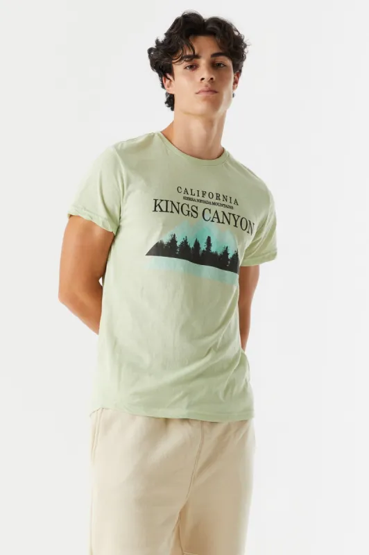 California Kings Canyon Graphic T-Shirt sold by Charlotte Russe