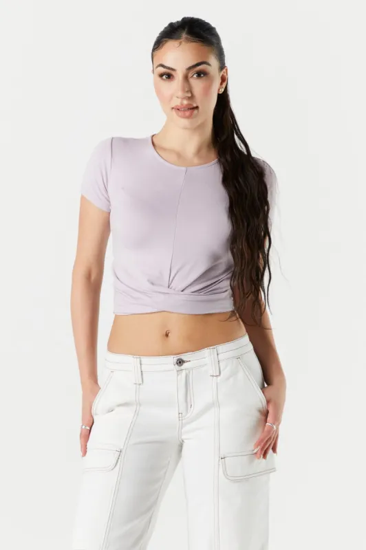 Knotted Skimmer Top sold by Charlotte Russe