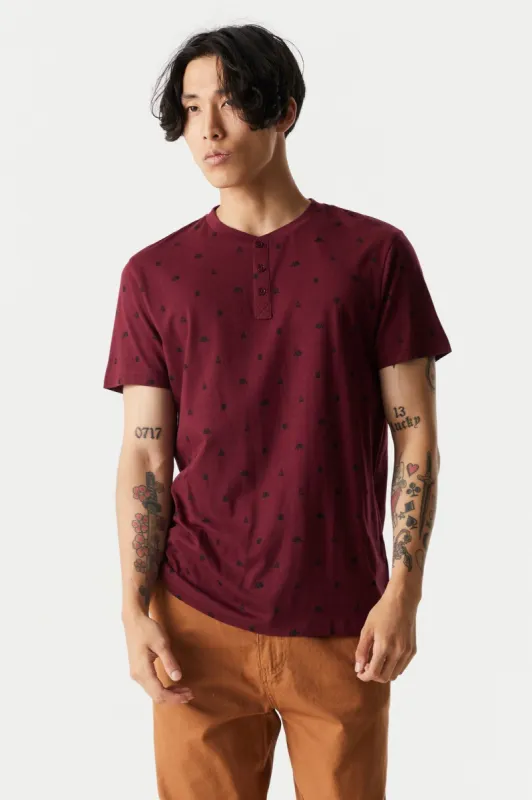 Ditsy Camping Print T-Shirt sold by Charlotte Russe