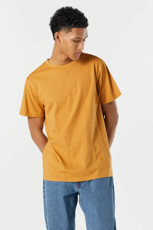 Basic Crewneck T-Shirt sold by Charlotte Russe