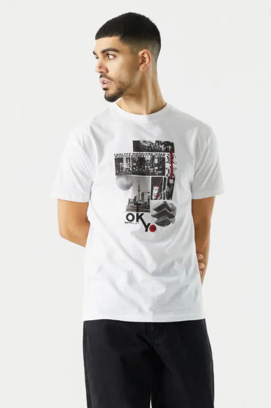Tokyo Collage Graphic T-Shirt sold by Charlotte Russe