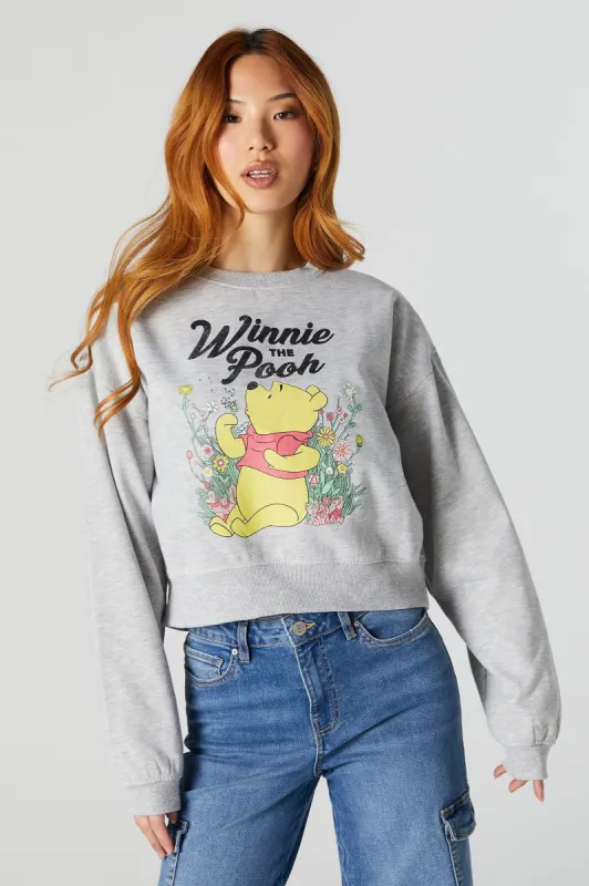 Winnie The Pooh Graphic Fleece Sweatshirt sold by Charlotte Russe