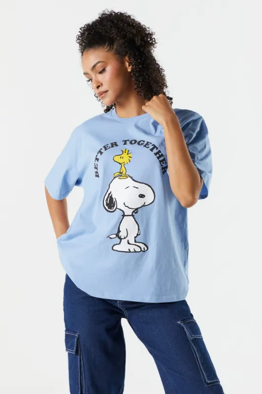 Peanuts Graphic T-Shirt sold by Charlotte Russe