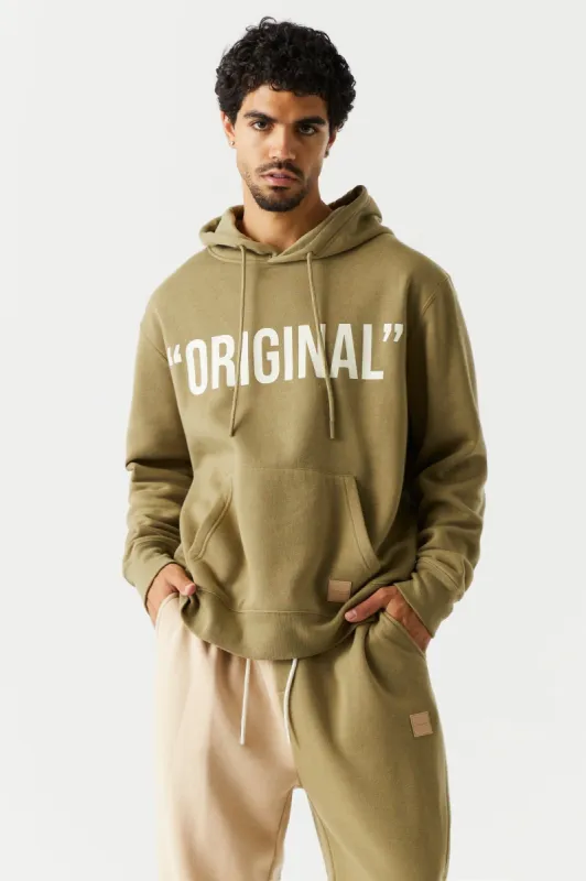 Original Graphic Popover Hoodie sold by Charlotte Russe