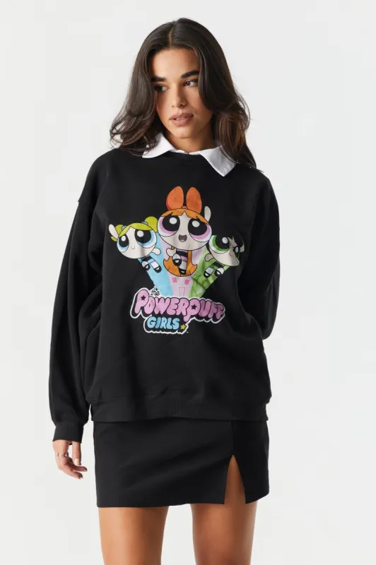 Powerpuff Girls Graphic Sweatshirt sold by Charlotte Russe