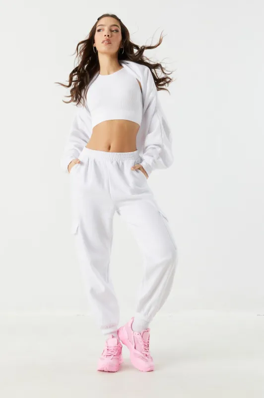 Mesh Faux-Leather Chunky Lace-Up Sneaker sold by Charlotte Russe