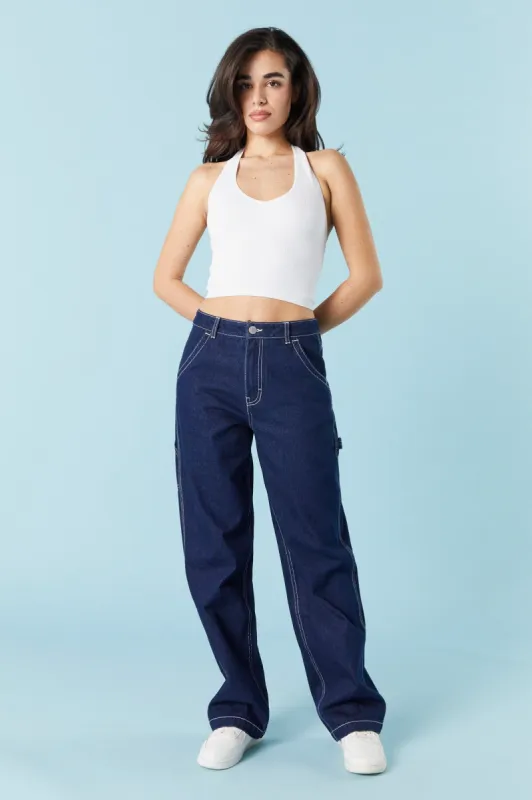 Baggy Carpenter Jean sold by Charlotte Russe