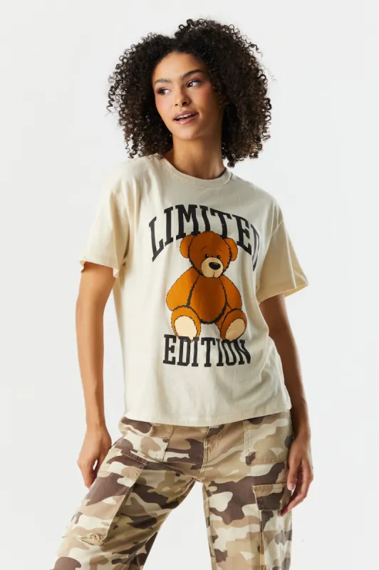 Limited Edition Teddy Graphic T-Shirt sold by Charlotte Russe
