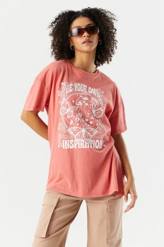 Be Your Own Inspiration Graphic T-Shirt sold by Charlotte Russe