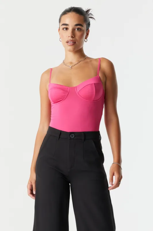 Bustier Bodysuit sold by Charlotte Russe