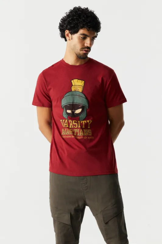 Marvin The Martian Varsity Graphic T-Shirt sold by Charlotte Russe