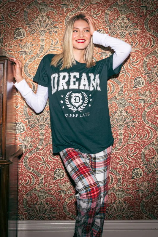 Soft Dream Graphic Pajama Shirt sold by Charlotte Russe