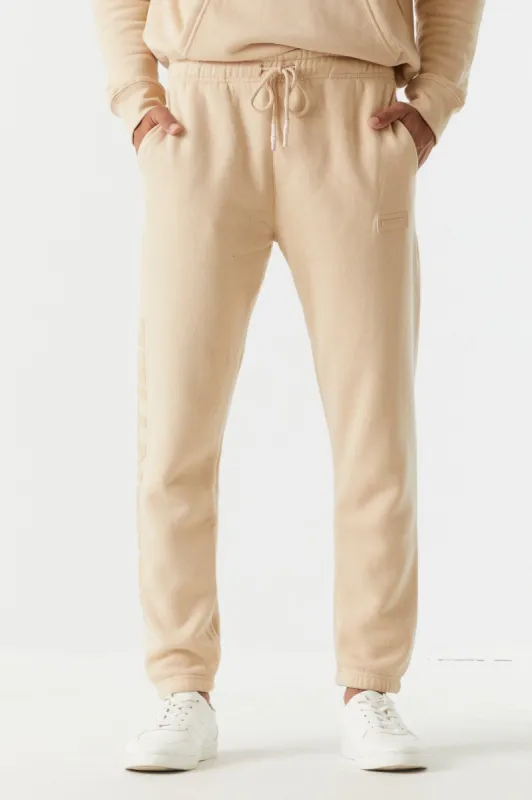 Essentiel Graphic Fleece Jogger sold by Charlotte Russe