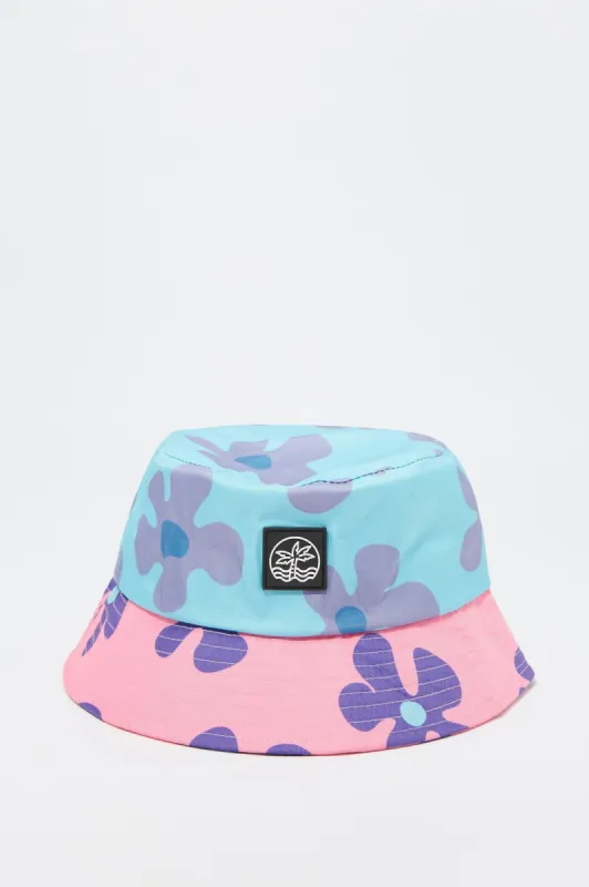 Flower Print Bucket Hat sold by Charlotte Russe