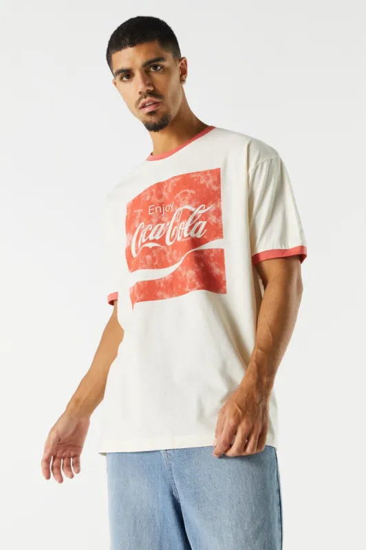 Coca-Cola Graphic T-Shirt sold by Charlotte Russe