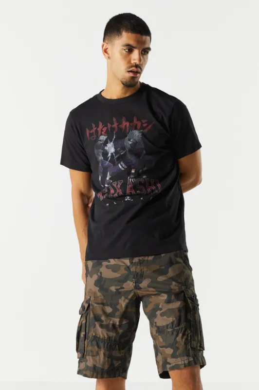 Naruto Kakashi Graphic T-Shirt sold by Charlotte Russe