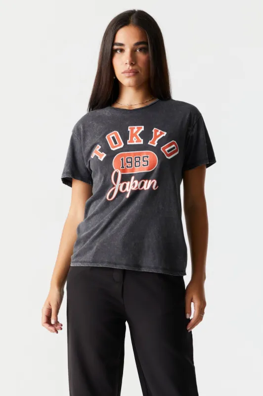 Tokyo Graphic Boyfriend T-Shirt sold by Charlotte Russe