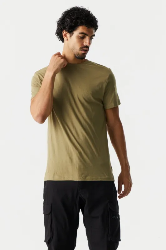 Everyday Crew Neck T-Shirt sold by Charlotte Russe