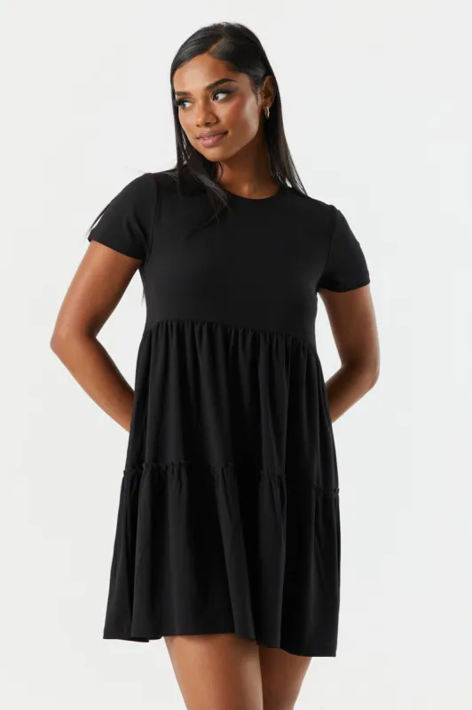 Tiered Babydoll Dress sold by Charlotte Russe