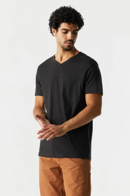 V-Neck Everyday T-Shirt sold by Charlotte Russe