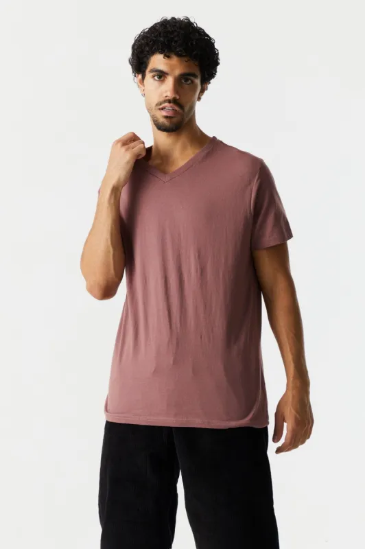 Everyday V-Neck T-Shirt sold by Charlotte Russe
