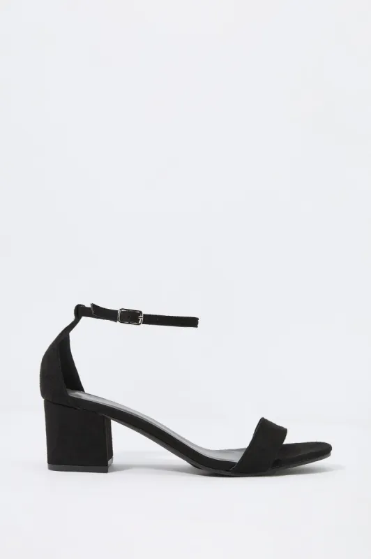 Open Toe Ankle Strap Heel sold by Charlotte Russe