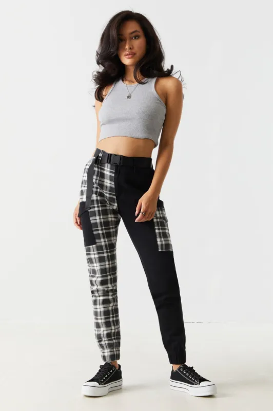 Belted Slim Cargo Pant sold by Charlotte Russe