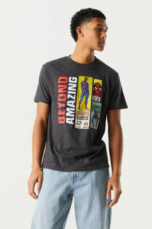 Amazing Spiderman Graphic T-Shirt sold by Charlotte Russe