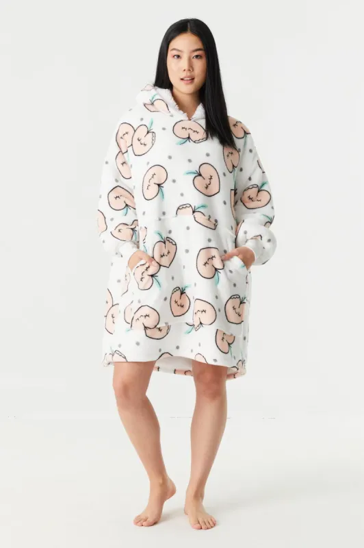 Peach Print Humungo sold by Charlotte Russe