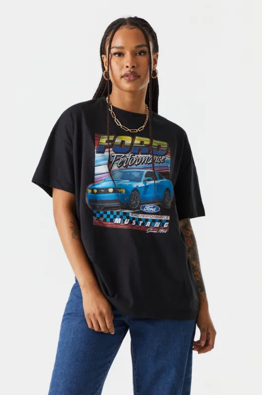 Ford Performance Graphic Boyfriend T-Shirt sold by Charlotte Russe