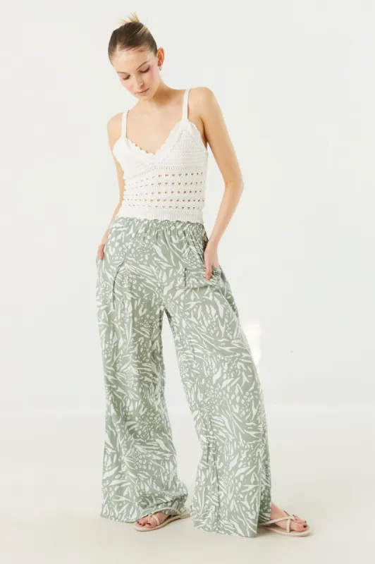 Abstract Print Palazzo Pant sold by Charlotte Russe