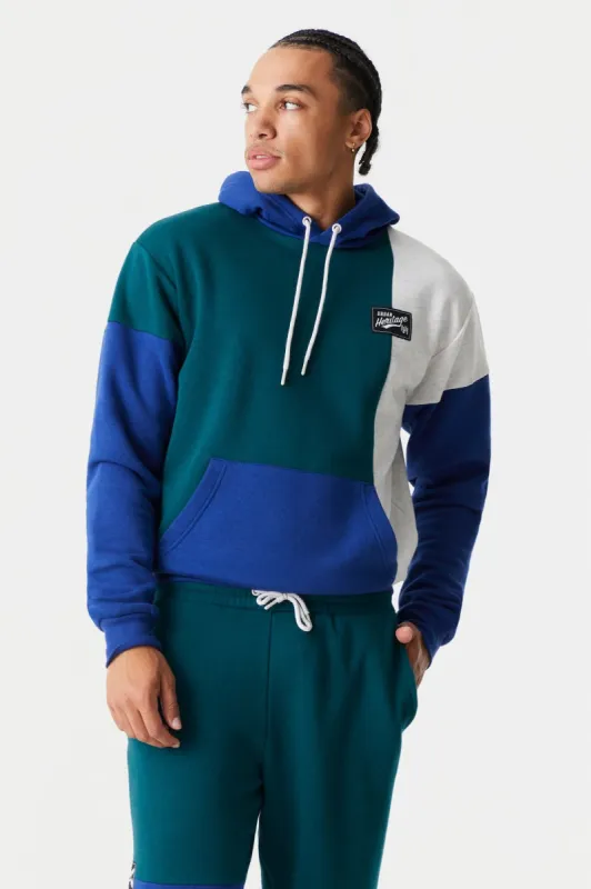 Colour Block Varsity Hoodie sold by Charlotte Russe