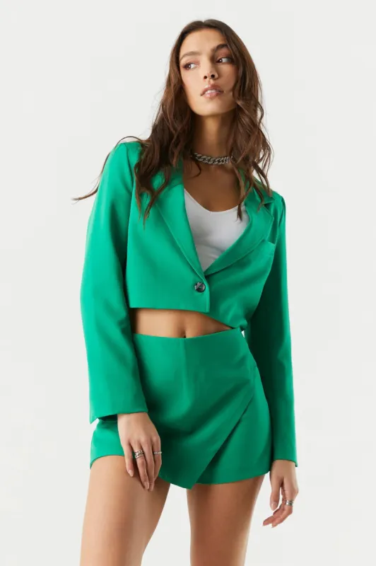 Boxy Cropped Blazer sold by Charlotte Russe