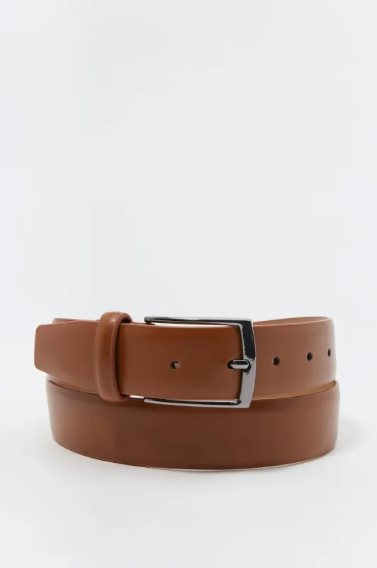 Dressy Faux-Leather Belt sold by Charlotte Russe