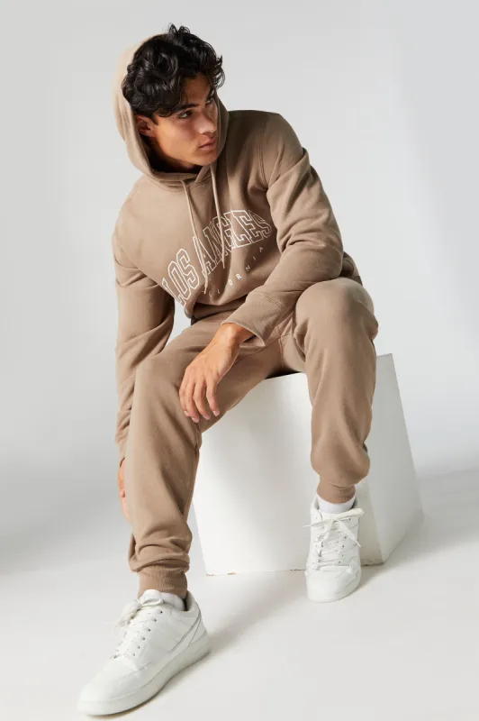 Los Angeles Graphic Fleece Jogger sold by Charlotte Russe