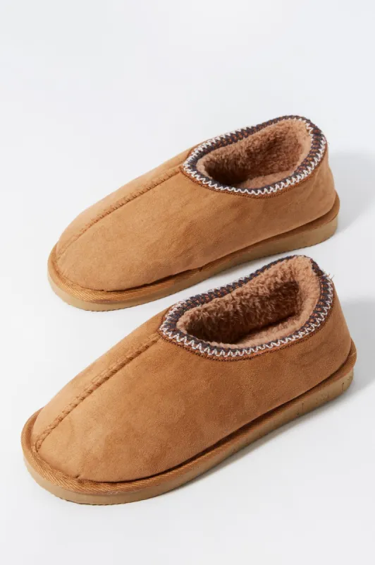 Sherpa Lined Slipper Bootie sold by Charlotte Russe