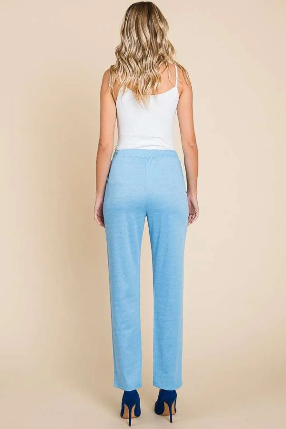Culture Code Full Size Pin Tuck Detail Slim Pants sold by Charming Charlie product image thumbnail 2
