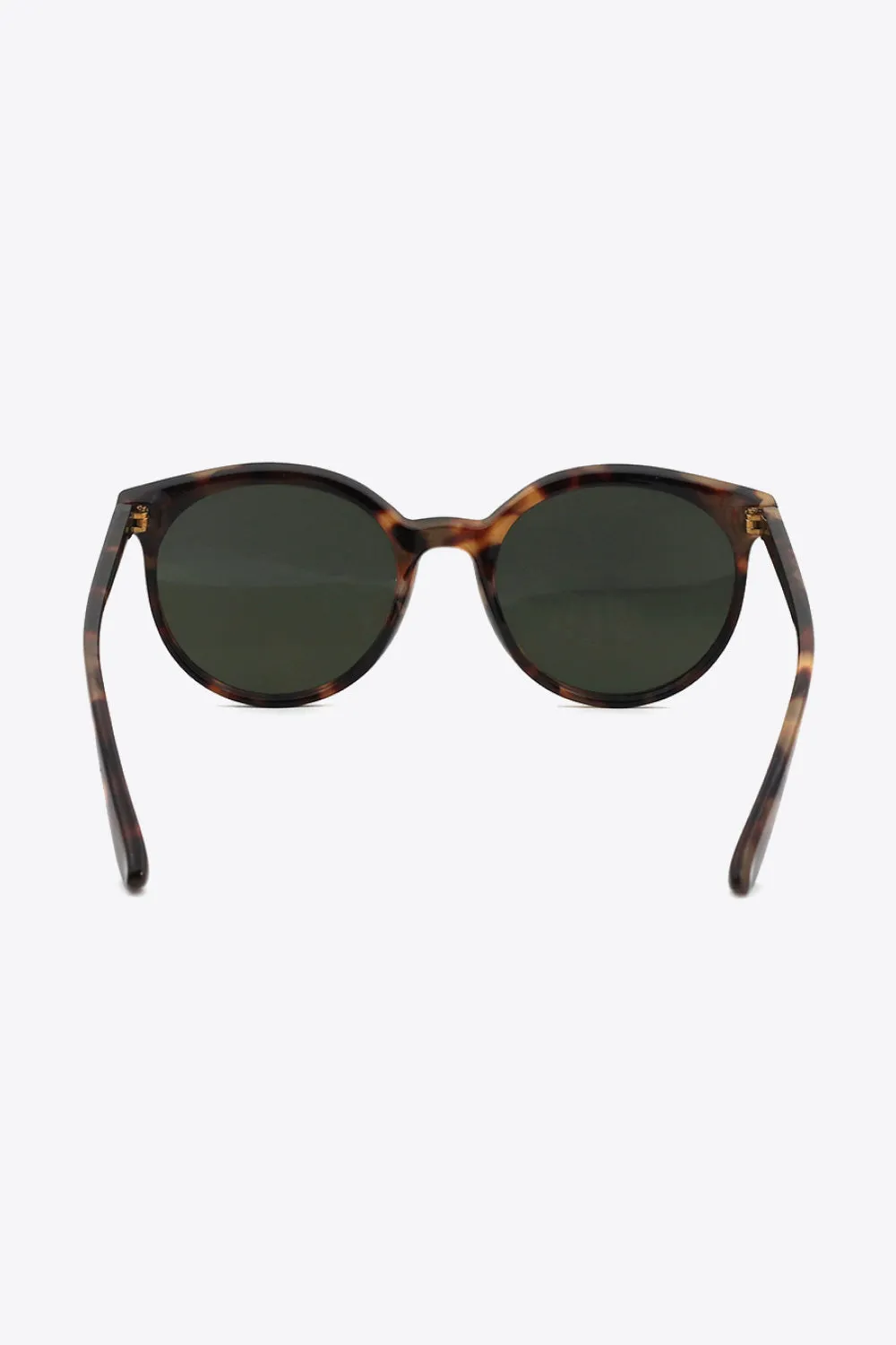 Tortoiseshell Round Polycarbonate Sunglasses sold by Charming Charlie product image thumbnail 4