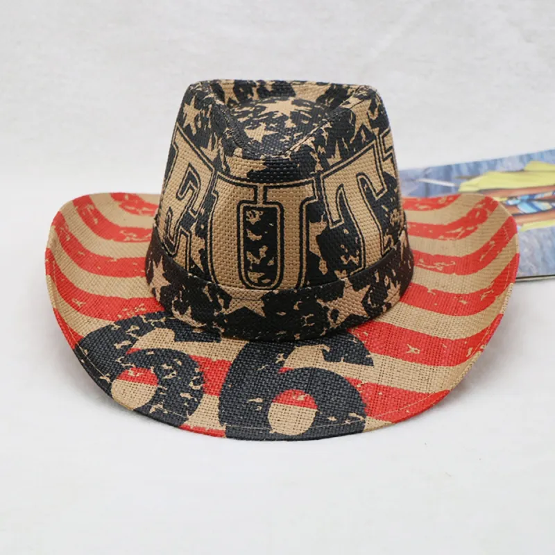 Printed Paper Cloth Wide Brim Hat sold by Charming Charlie