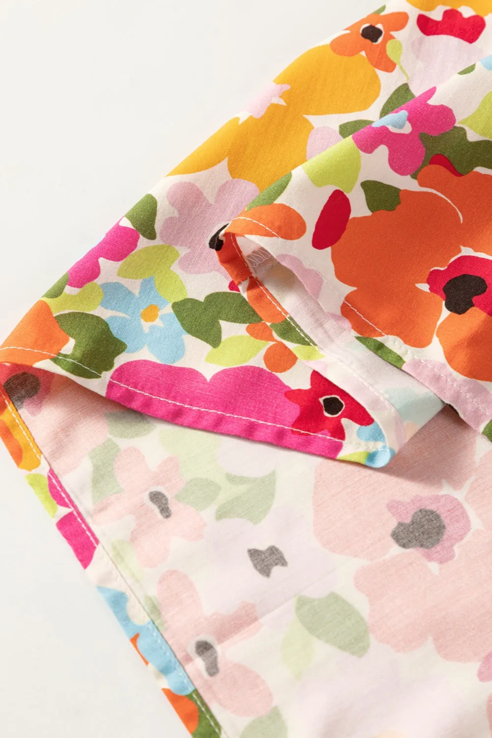 Printed Round Neck Half Sleeve Blouse sold by Charming Charlie product image thumbnail 5