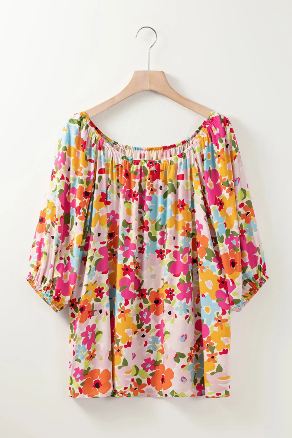 Printed Round Neck Half Sleeve Blouse sold by Charming Charlie product image thumbnail 2