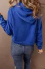Drawstring Long Sleeve Hoodie sold by Charming Charlie