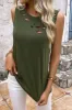 Cutout Round Neck Tank sold by Charming Charlie