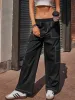 Contrast Stitching Pocketed Wide Leg Pants sold by Charming Charlie