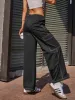 Contrast Stitching Pocketed Wide Leg Pants sold by Charming Charlie