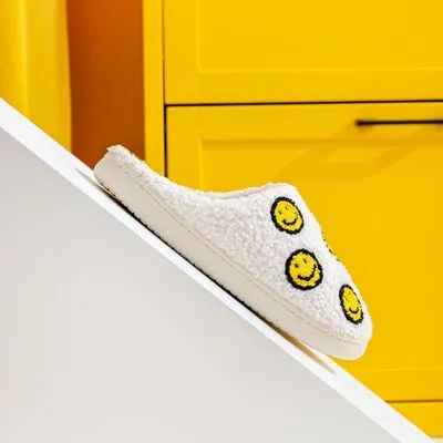 Melody Smiley Face Slippers sold by Charming Charlie product image thumbnail 5