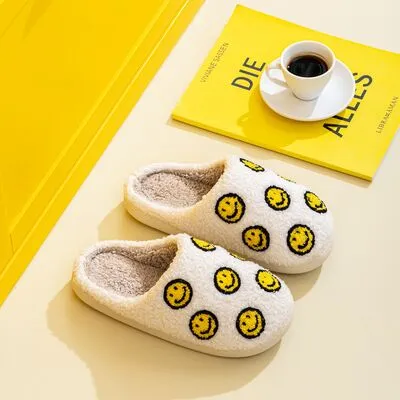 Melody Smiley Face Slippers sold by Charming Charlie product image thumbnail 2