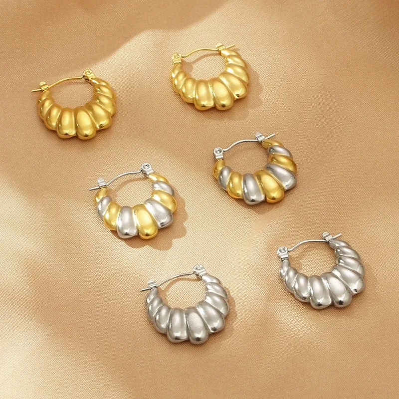 Stainless Steel Geometric Shape Earrings sold by Charming Charlie