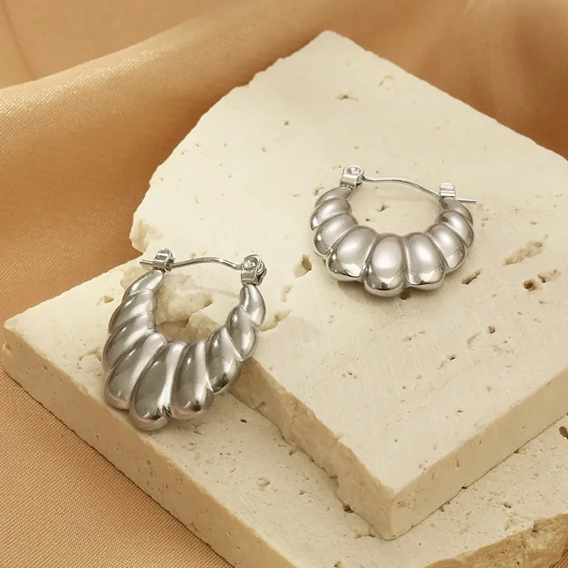 Stainless Steel Geometric Shape Earrings sold by Charming Charlie product image thumbnail 5