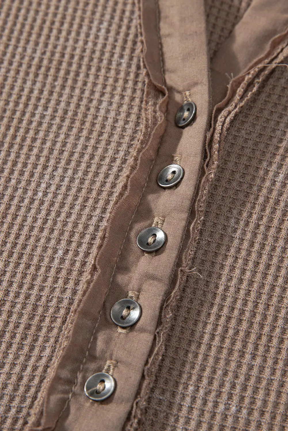 Notched Long Sleeve Top sold by Charming Charlie product image thumbnail 5